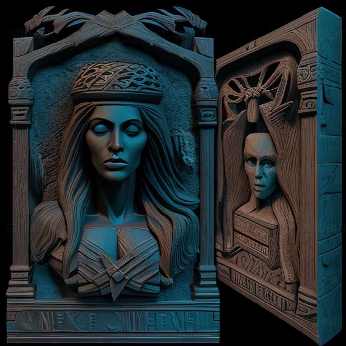 3D model Nancy Drew Tomb of the LoQueen game (STL)